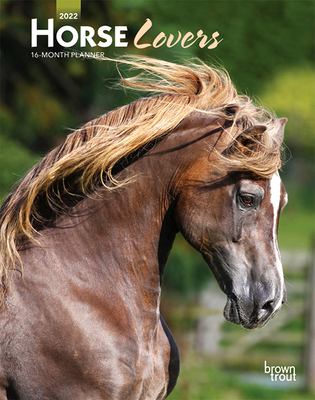 Horse Lovers 2022 6 x 7.75 Inch Spiral-Bound Wire-O Weekly Engagement Planner Calendar New Full-Color Image Every Week Animals Equestrian