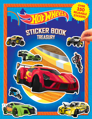 Hot Wheels Sticker Book Treasury Activity Book for Kids Children Toddlers Ages 3 and Up, Holiday Christmas Birthday Gift