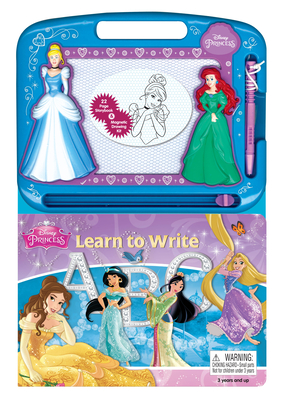 Disney Princess Learn to Write Learning Series - learn to write with magnetic drawing pad, doodle pad for Kids and Children Learning Fun