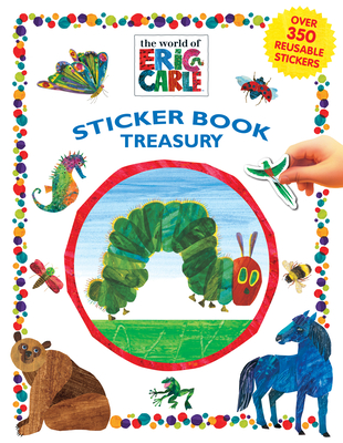 The World of Eric Carle Sticker Book Treasury - Activity Books for kids, 350 reusable stickers, 96 pages of fun