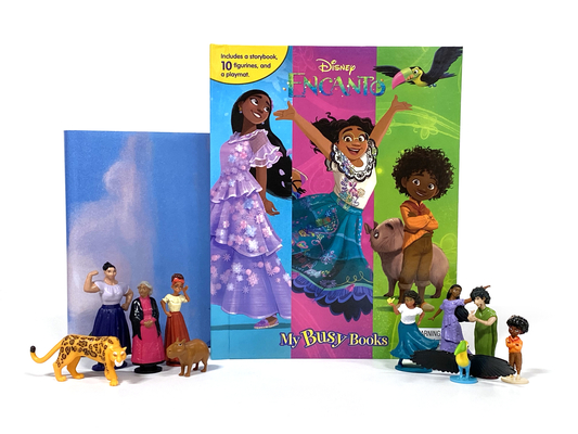Disney Encanto My Busy Book - 10 Figurines and a Playmat