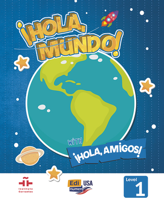 HOLA MUNDO 1 - Student Print Edition plus 5 years Online Premium access (all digital included) + Hola amigos 5 years (Spanish Edition)