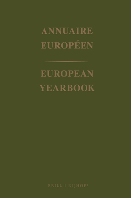 Annuaire europeen, Volume XLVII European Yearbook 1999