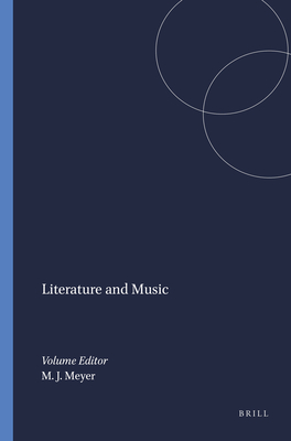 Literature and Music (Rodopi Perspectives on Modern Literature, 25)