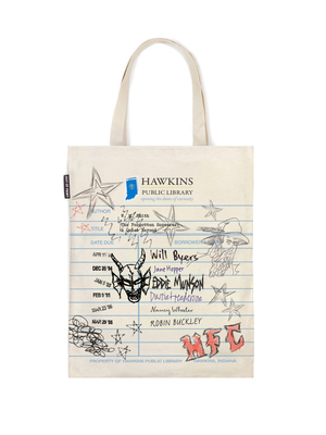 Stranger Things: Hawkins Public Library Tote Bag